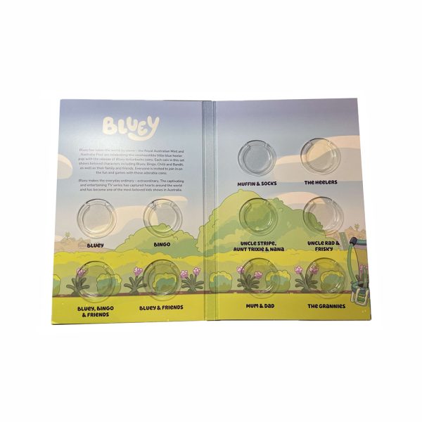 2024 $1 Dollar Bucks Bluey Ten Coin Collection - Image 4