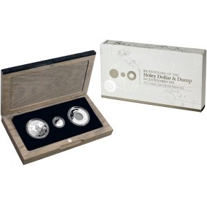 2013 Bicentenary of The Holey Dollar & Dump Silver Proof 3 Coin Set