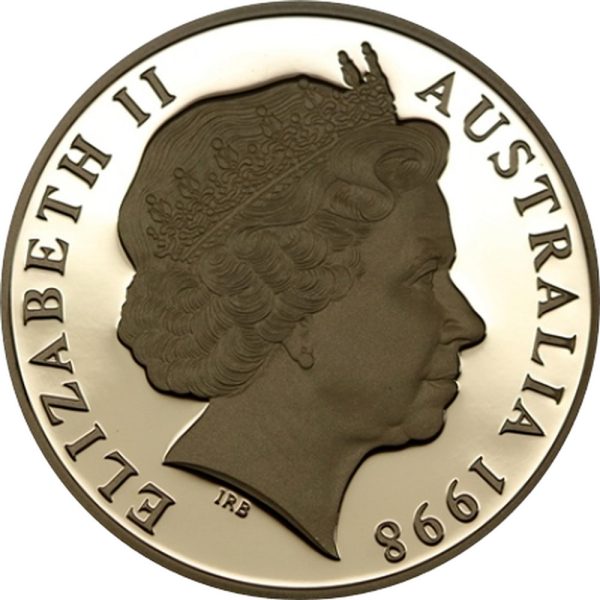 1998 $1 Parliament House '10 Years On' Silver Proof Coin - Image 3