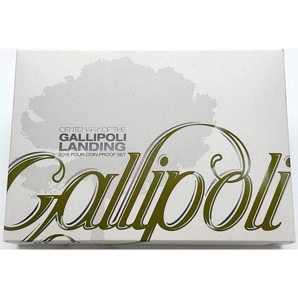 2015 Centenary of The Gallipoli Landing 4 Coin Proof Set