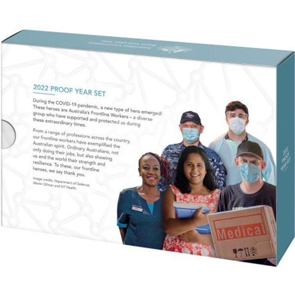 2022 Proof Set Frontline Workers - Image 3