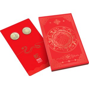 2025 $1 Year of the Snake Uncirculated Two-Coin Set
