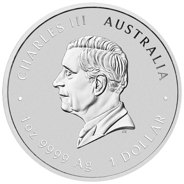 2025 $1 Perth Mint Year of the Snake 1oz Silver Coloured Coin - Image 3