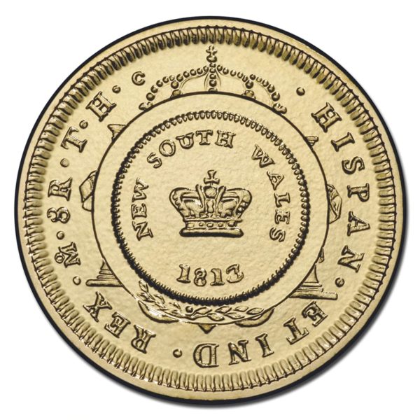 2013 $1 Bicentenary of the Holey Dolar & Dump 'C' Mintmark Uncirculated Coin - Image 2