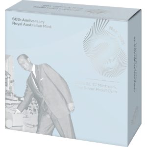 2025 $1 60th Anniversary of The Royal Australian Mint 'C' Mintmark Silver Proof Coin