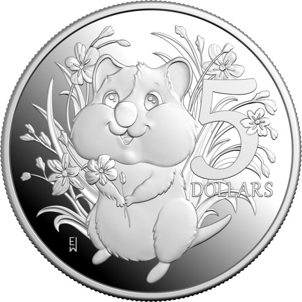 2025 $5 Aussie Bubs 1oz Silver Proof Baby Coin - Image 2
