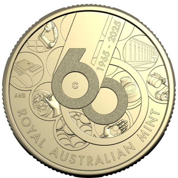 2025 $1 Mintmark & Privy Mark Four Coin Royal Australian Mint 60th Anniversary Set - Image 2