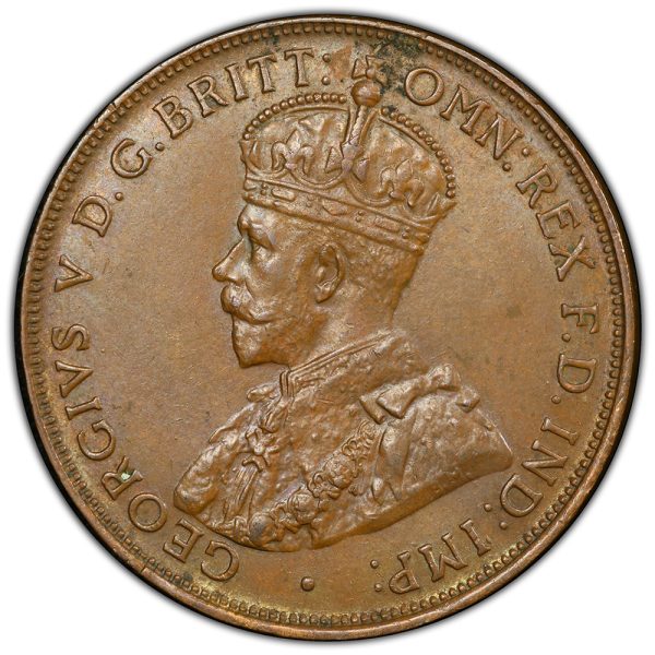 1923 Australian Penny PCGS - MS61BN (Melbourne Mint) - Image 2