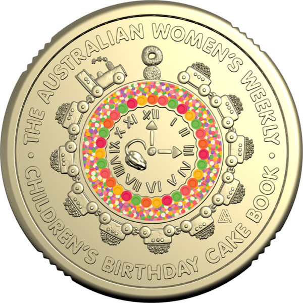 2025 $1 & $2 Women's Weekly Children's Birthday Cake Book Uncirculated 11 Coin Set - Image 4