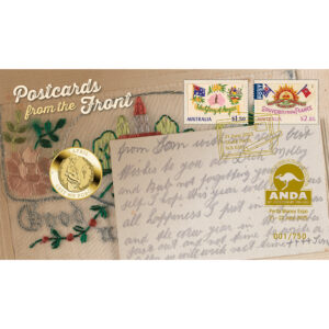 2025 $1 Perth ANDA Postcards from the Front PNC