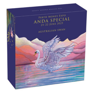 2025 $1 ANDA Perth 1oz Swan Silver Proof Coin