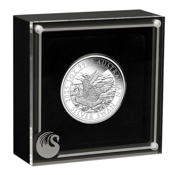 2025 $1 ANDA Perth 1oz Swan Silver Proof Coin - Image 2